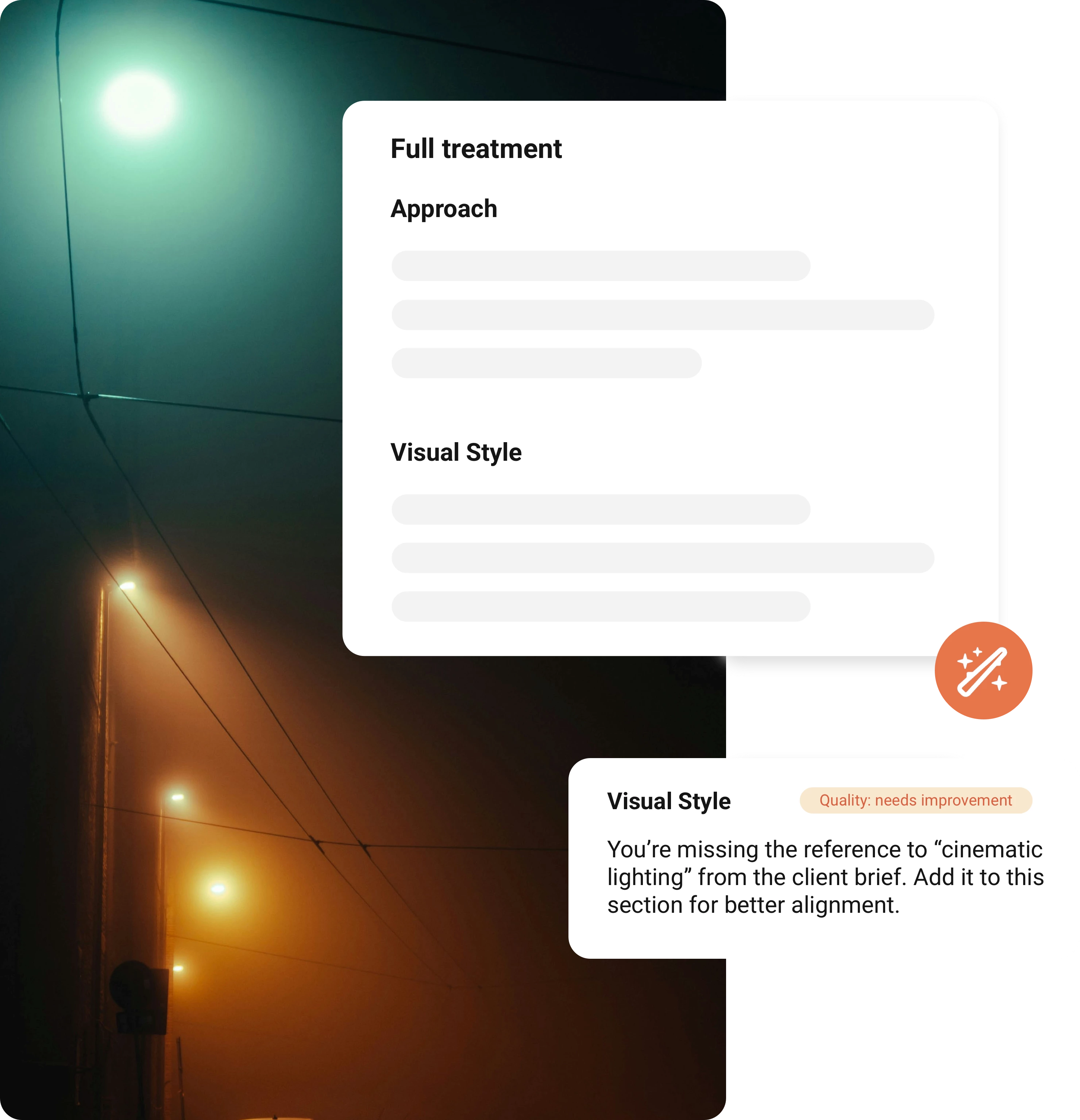 Polish and share complete treatment document